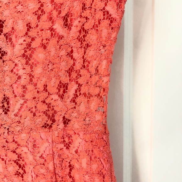 Dolce Vita coral lace dress - Picture 6 of 14